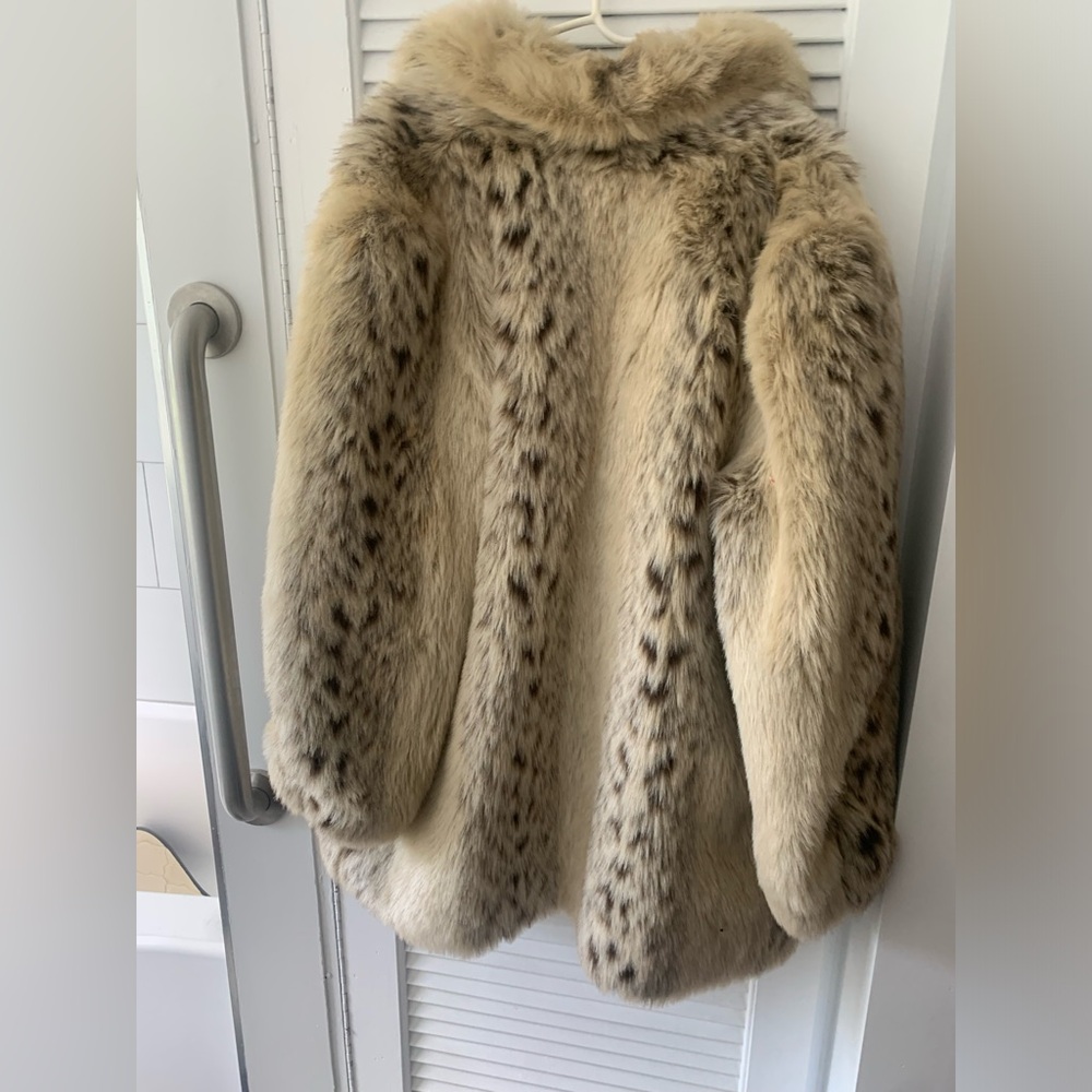 Monterey fashions real fur coat